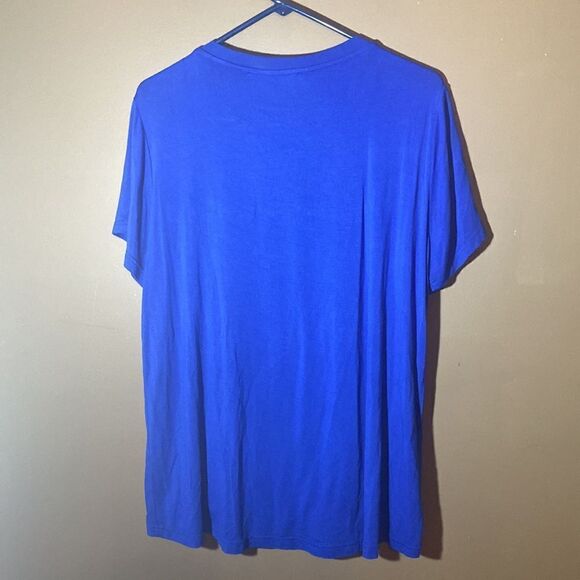 Peck & Peck Top Layered Lace Panel Short Sleeves Pullover Style Size XL EUC - Picture 6 of 6